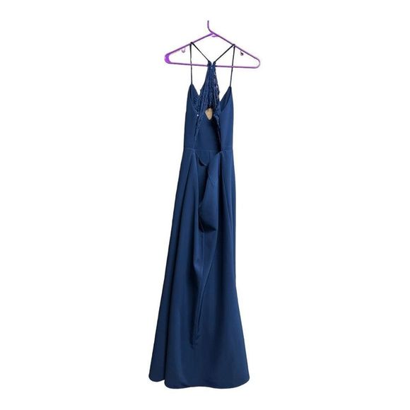 Lovers + Friends Navy Maxi Dress - Picture 8 of 13